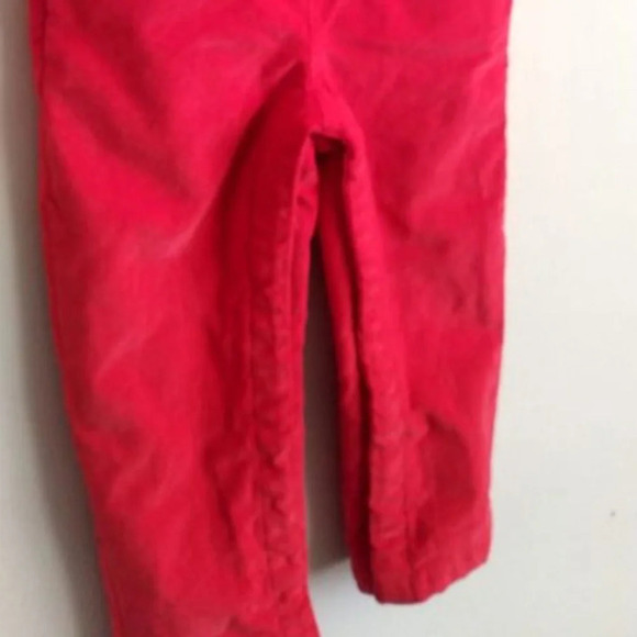 New-Cadet Rousselle Paris Red Corduroy Overalls - Picture 2 of 6